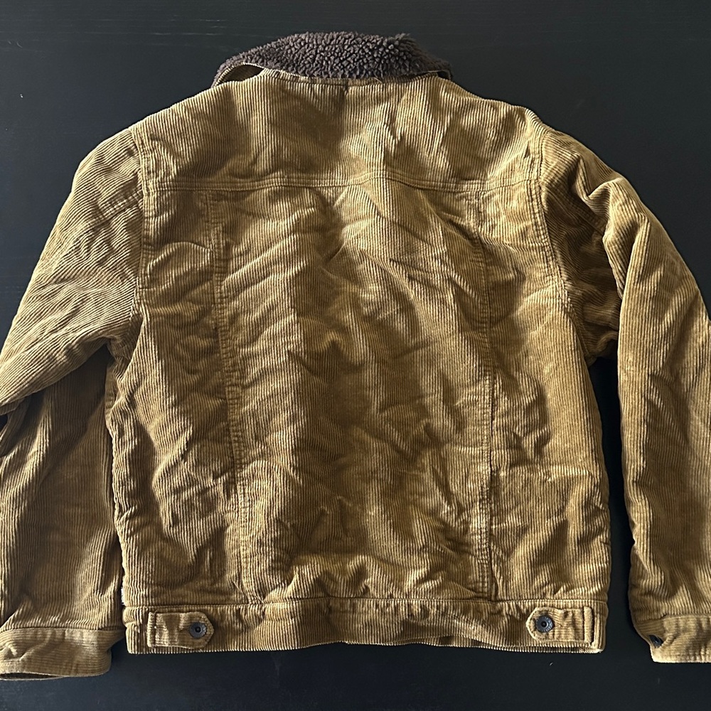 BRIXTON CABLE SHERPA LINED TRUCKER JACKET - Picture 3 of 3